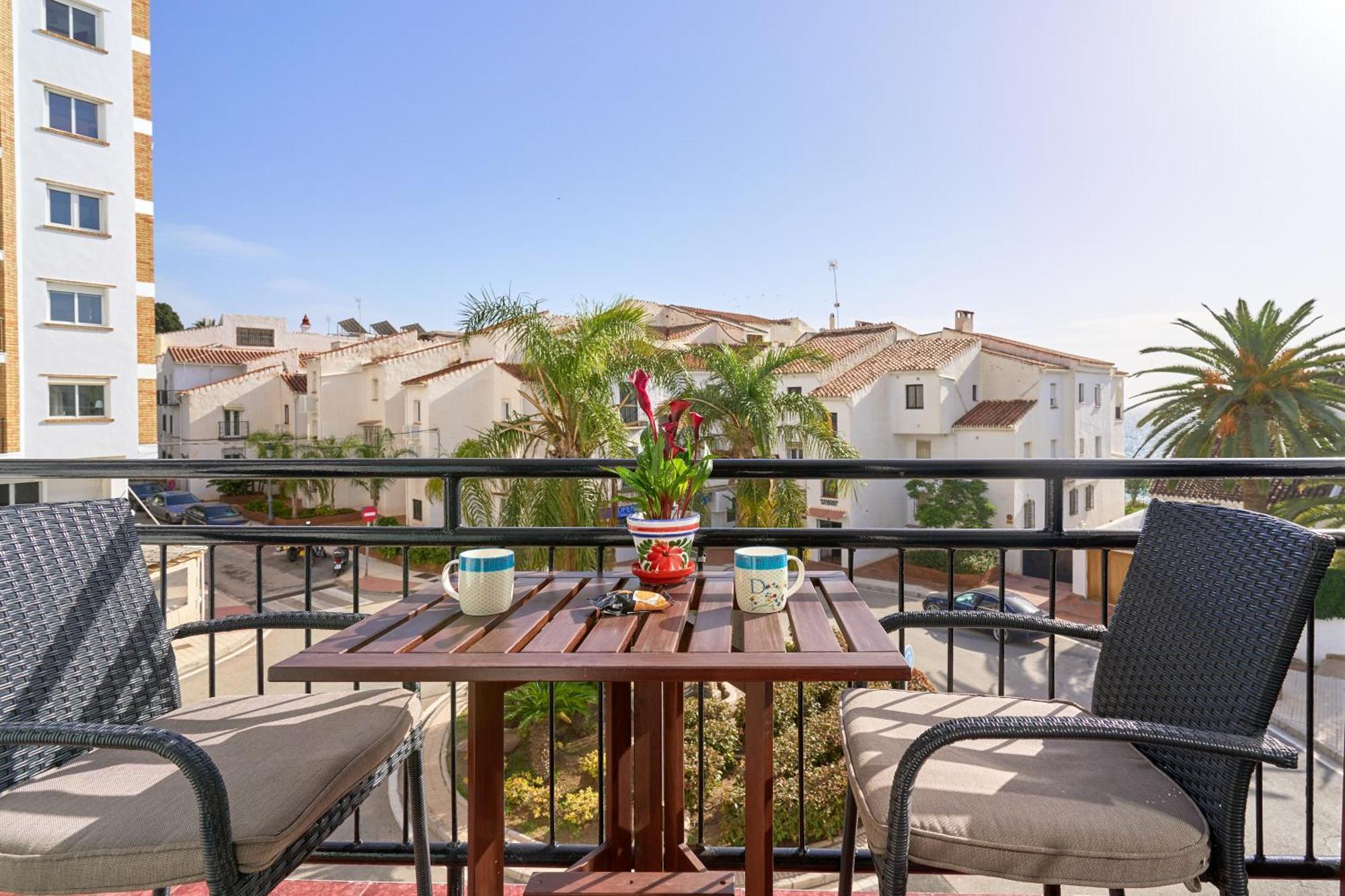 Spectacular Sea Views, 2 Bed,2 Bath Daire Nerja Dış mekan fotoğraf